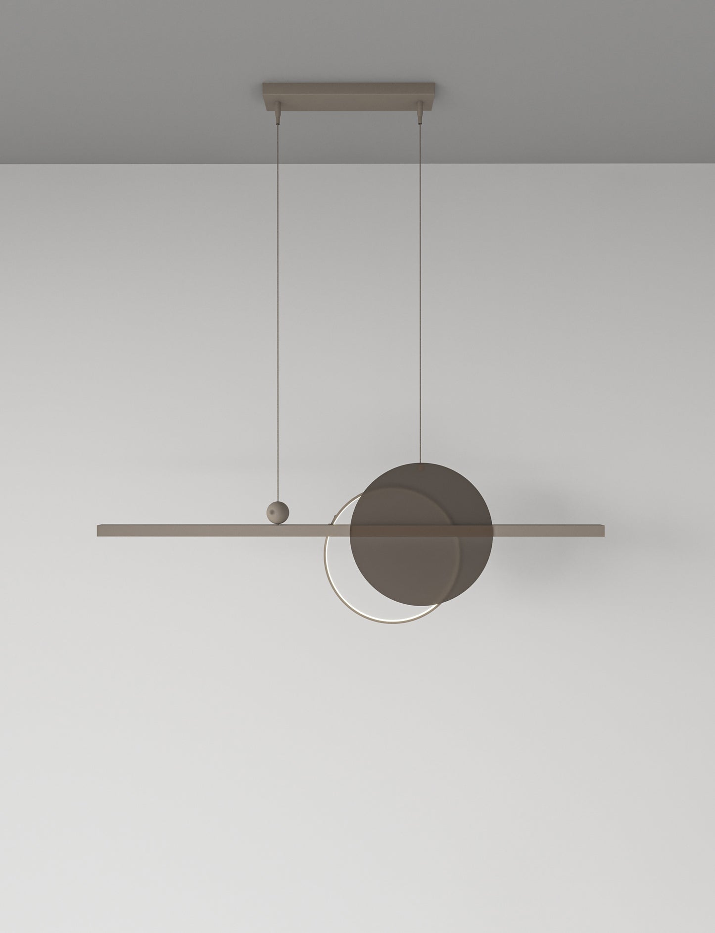 Pendant lamp Mid glass 900