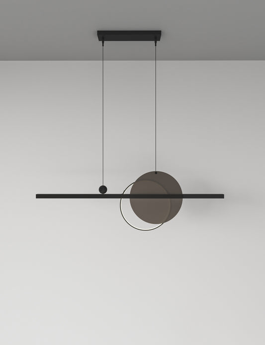 Pendant lamp Mid glass 900