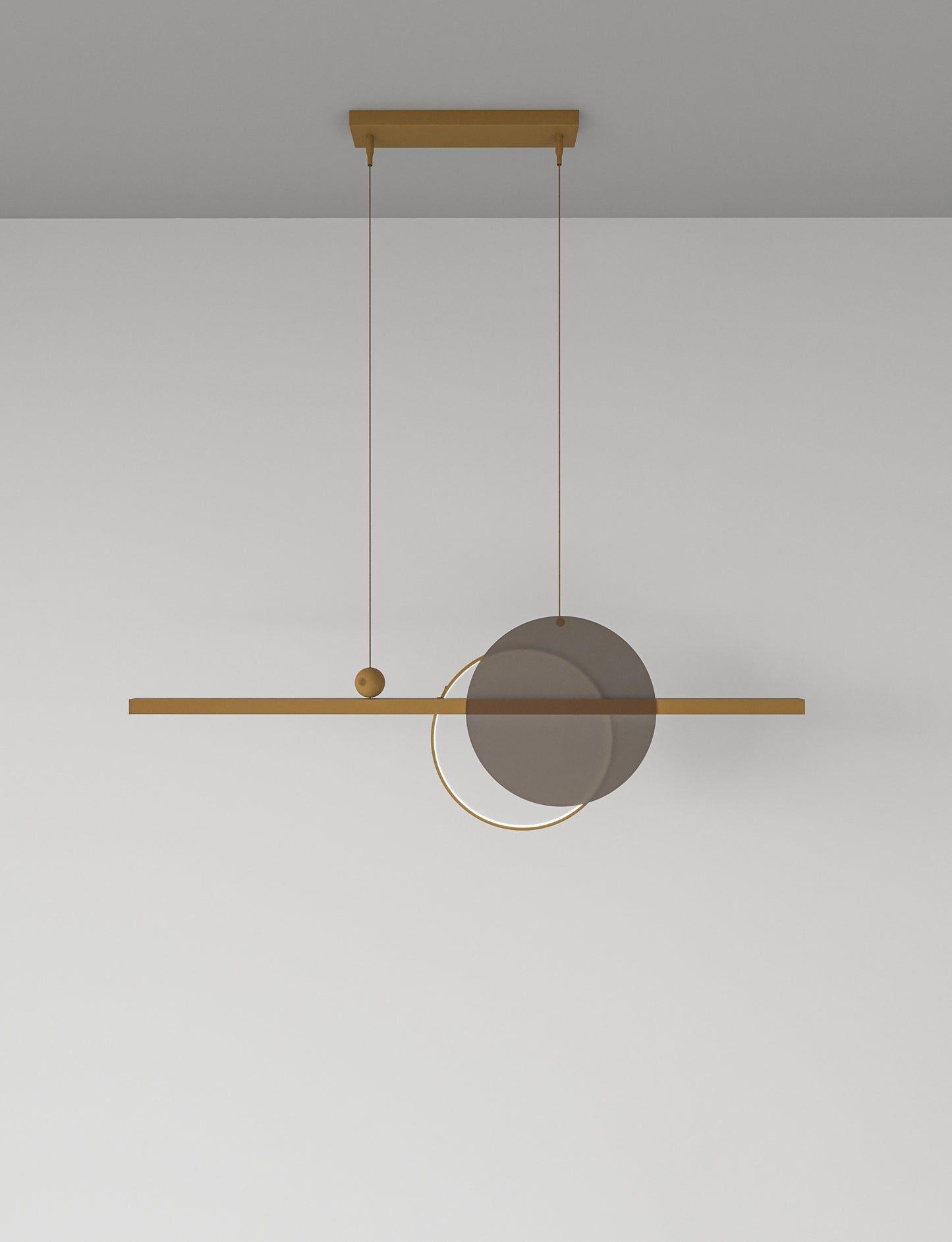 Pendant lamp Mid glass 900