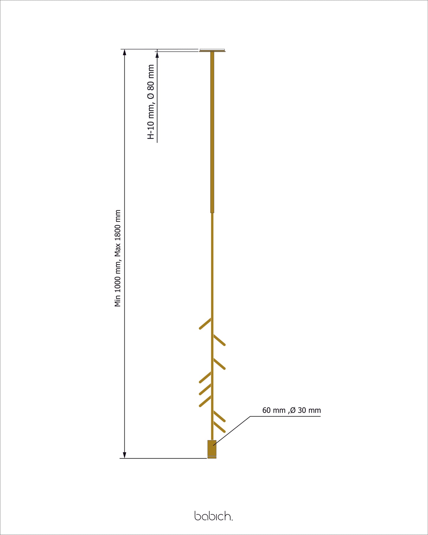 Ceiling Lamp Colos