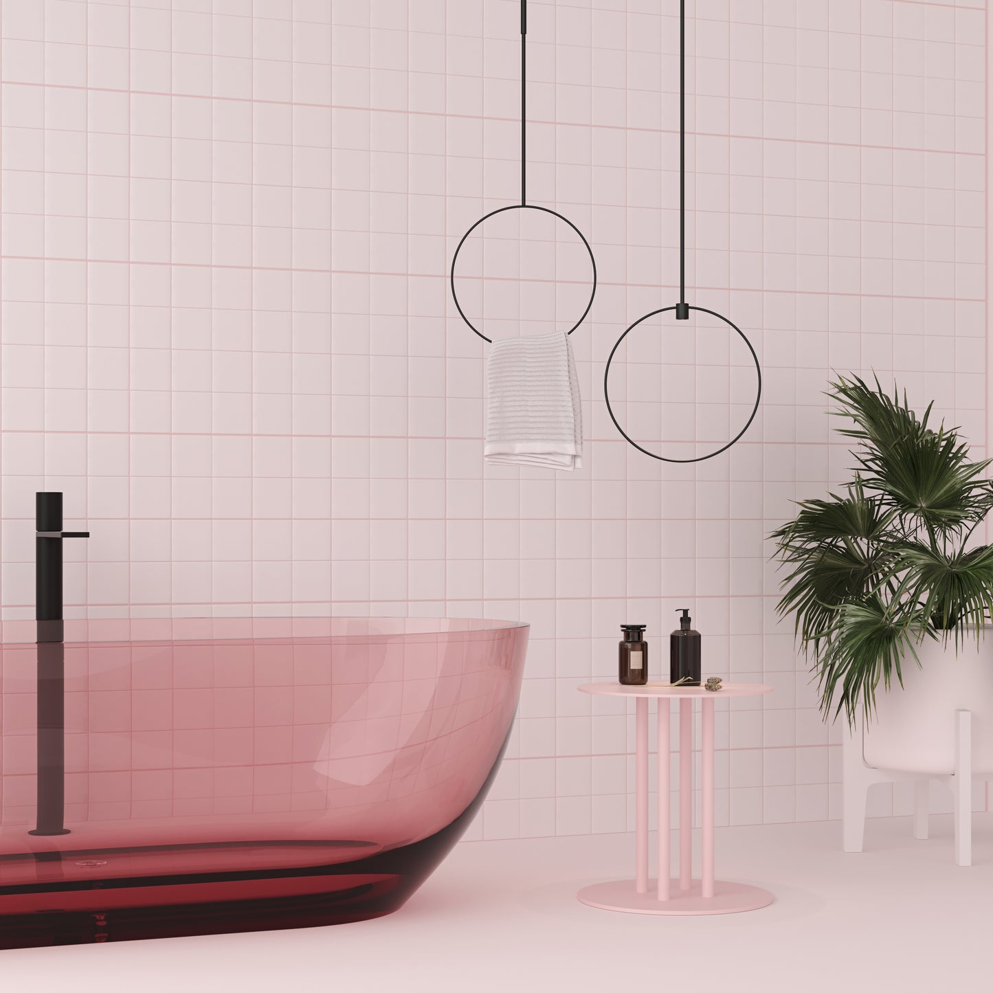 Pendant Holder with light