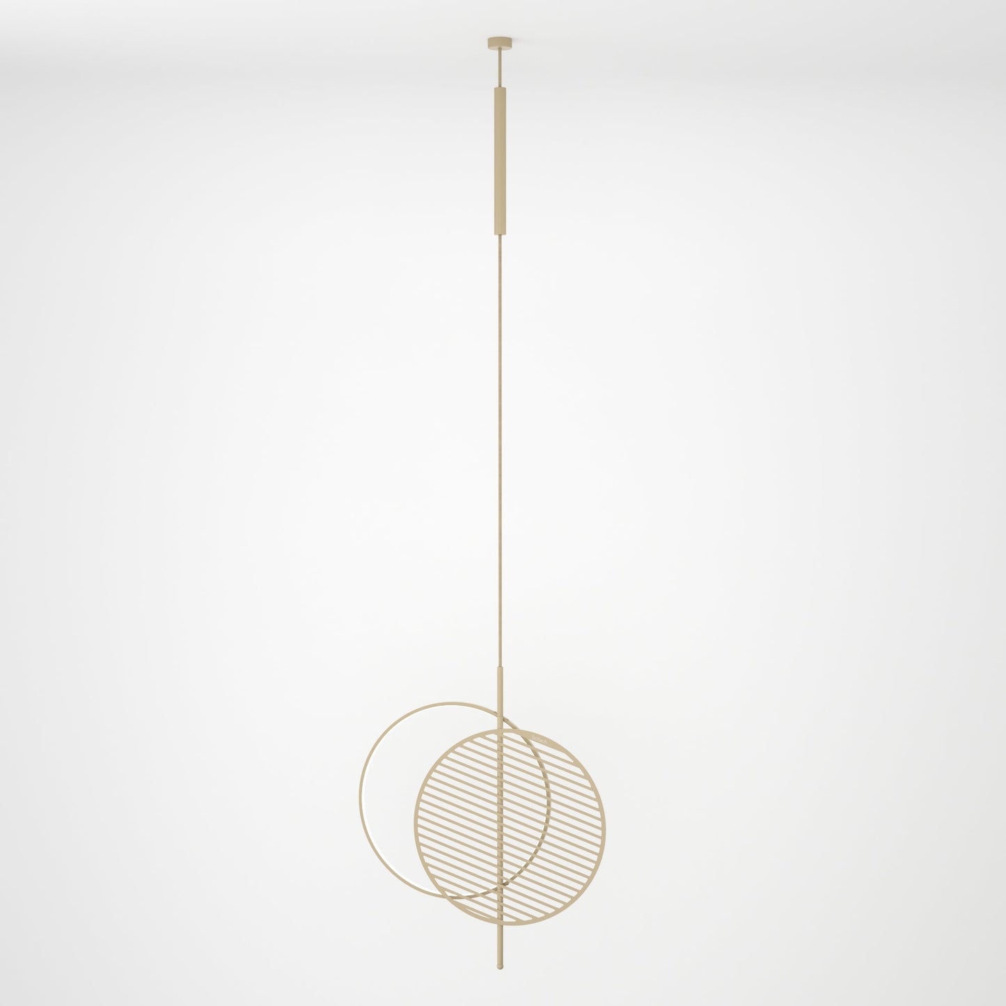 Minimalistic pendant lamp Mid L