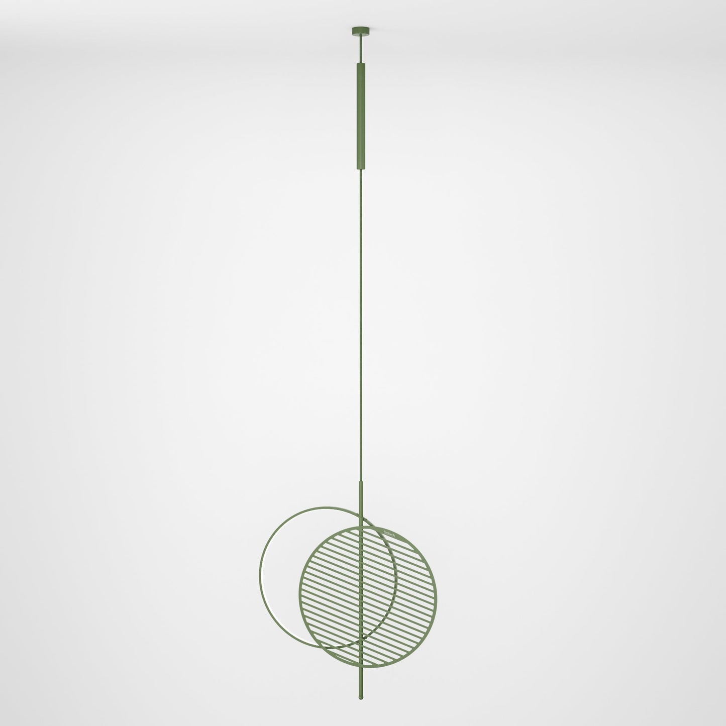 Minimalistic pendant lamp Mid L