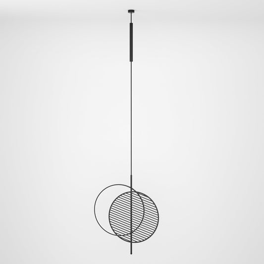 Minimalistic pendant lamp Mid L