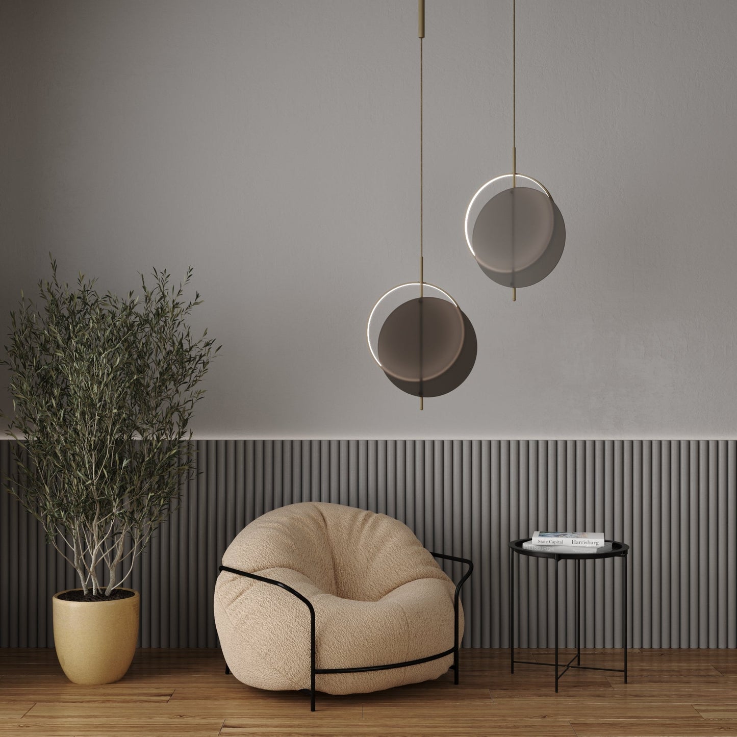 Pendant Lamp Mid Glass L