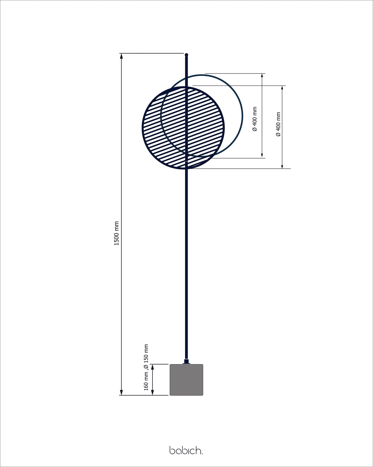 Modern Floor Lamp Mid F