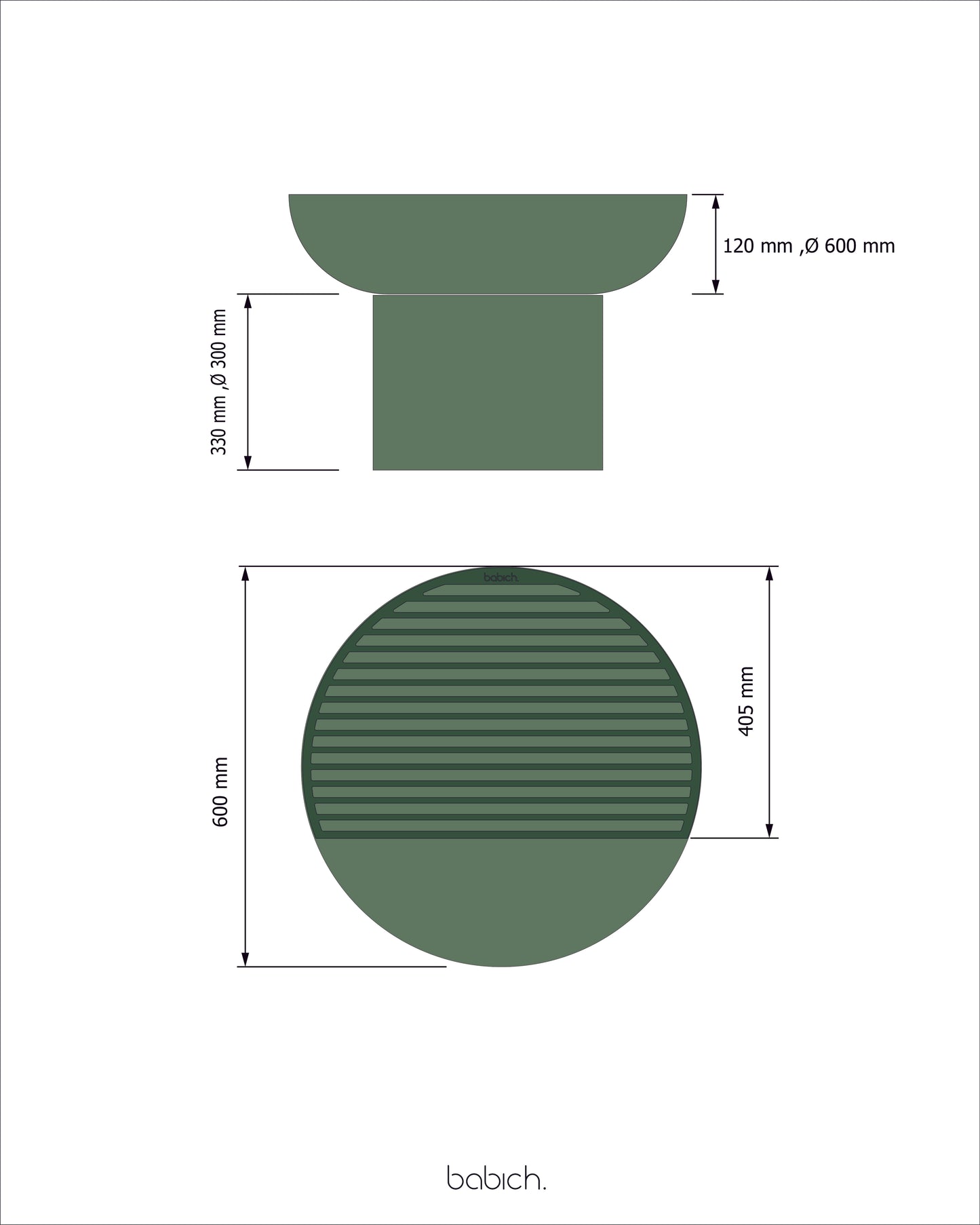 Modern Industrial Steel Table M