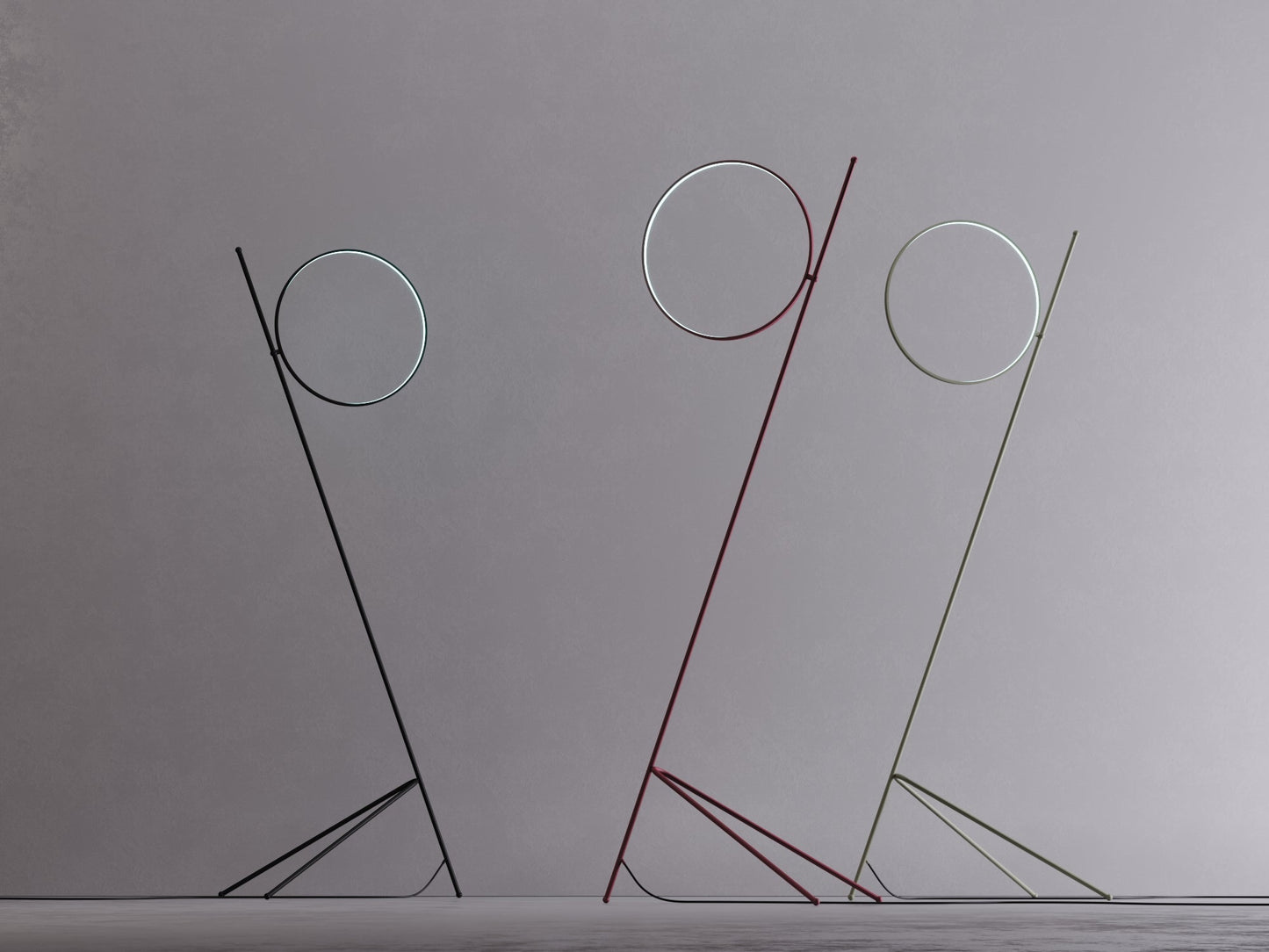 Modern Floor Lamp Moonlight F