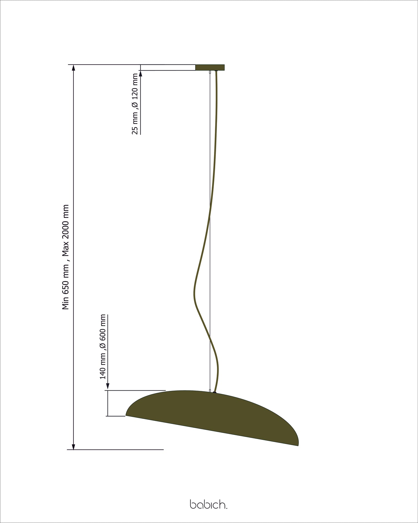 Ceiling Lamp Mid Shaded