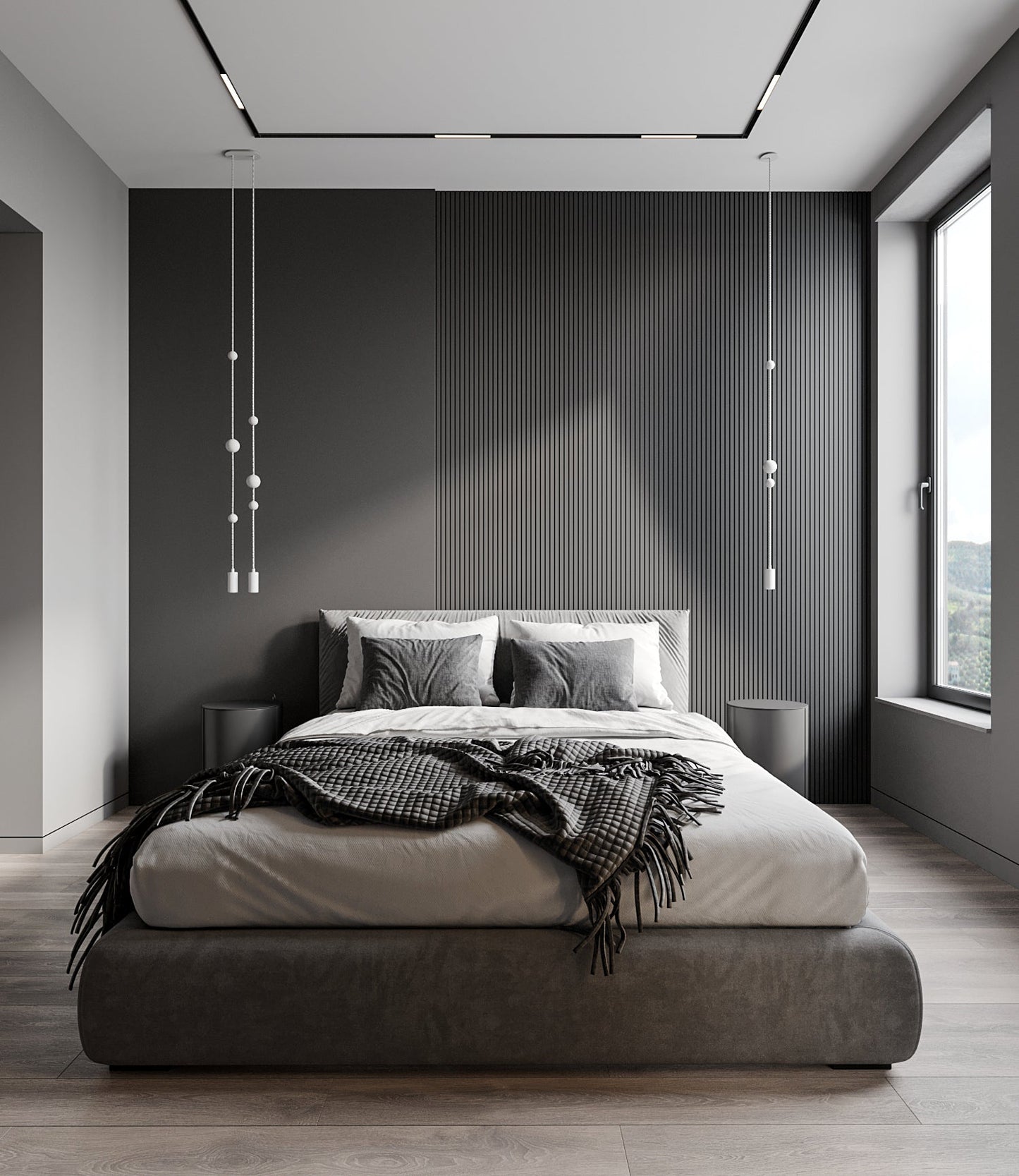 Minimalist lamp Sunderline 1S