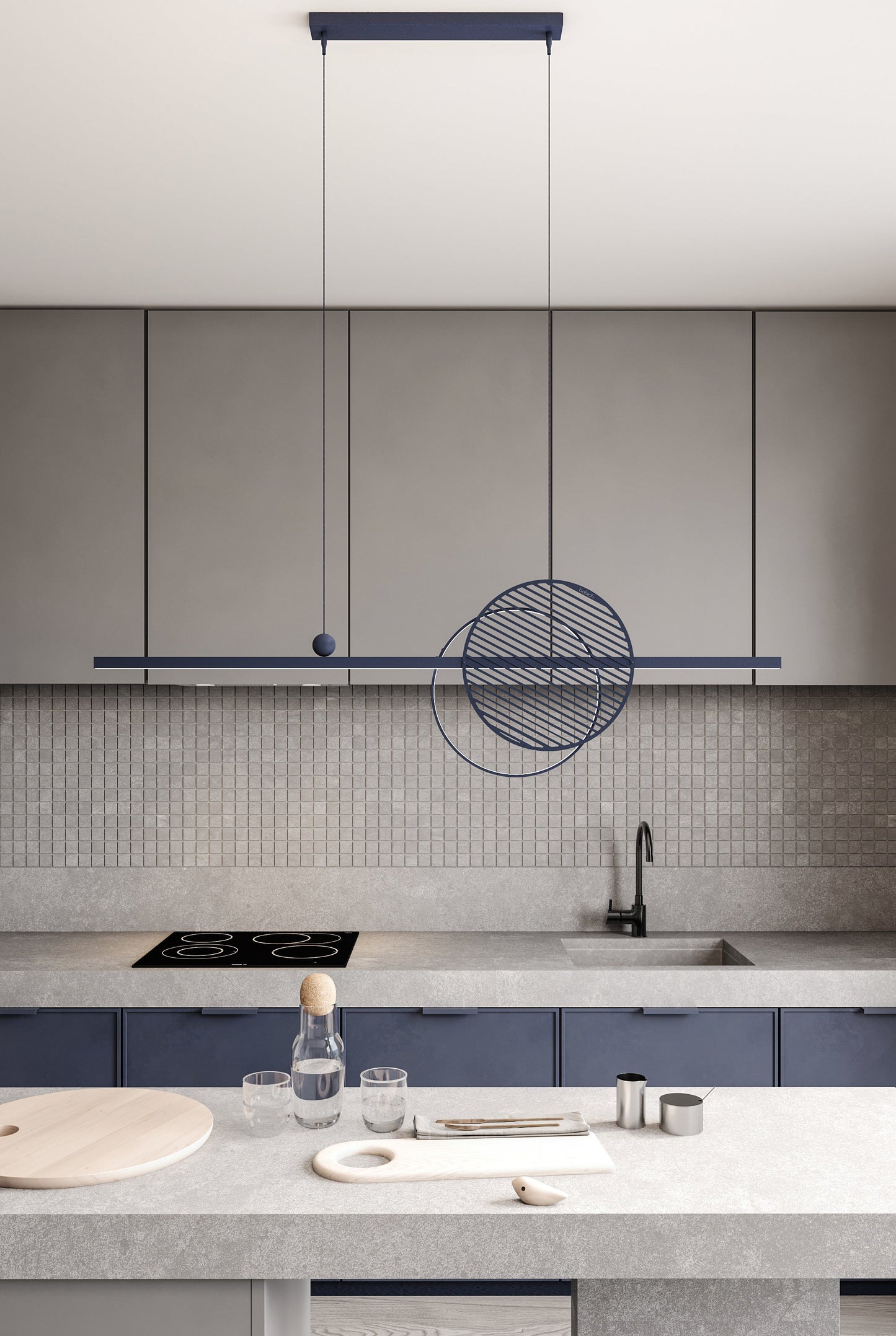 Pendant lamp Mid 1200