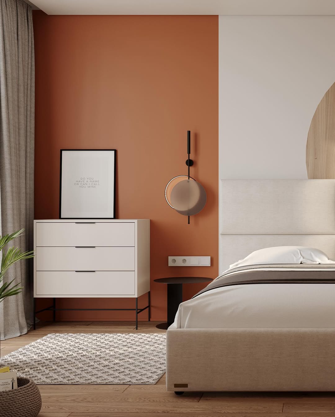 Modern Wall Lamp Mid Glass B