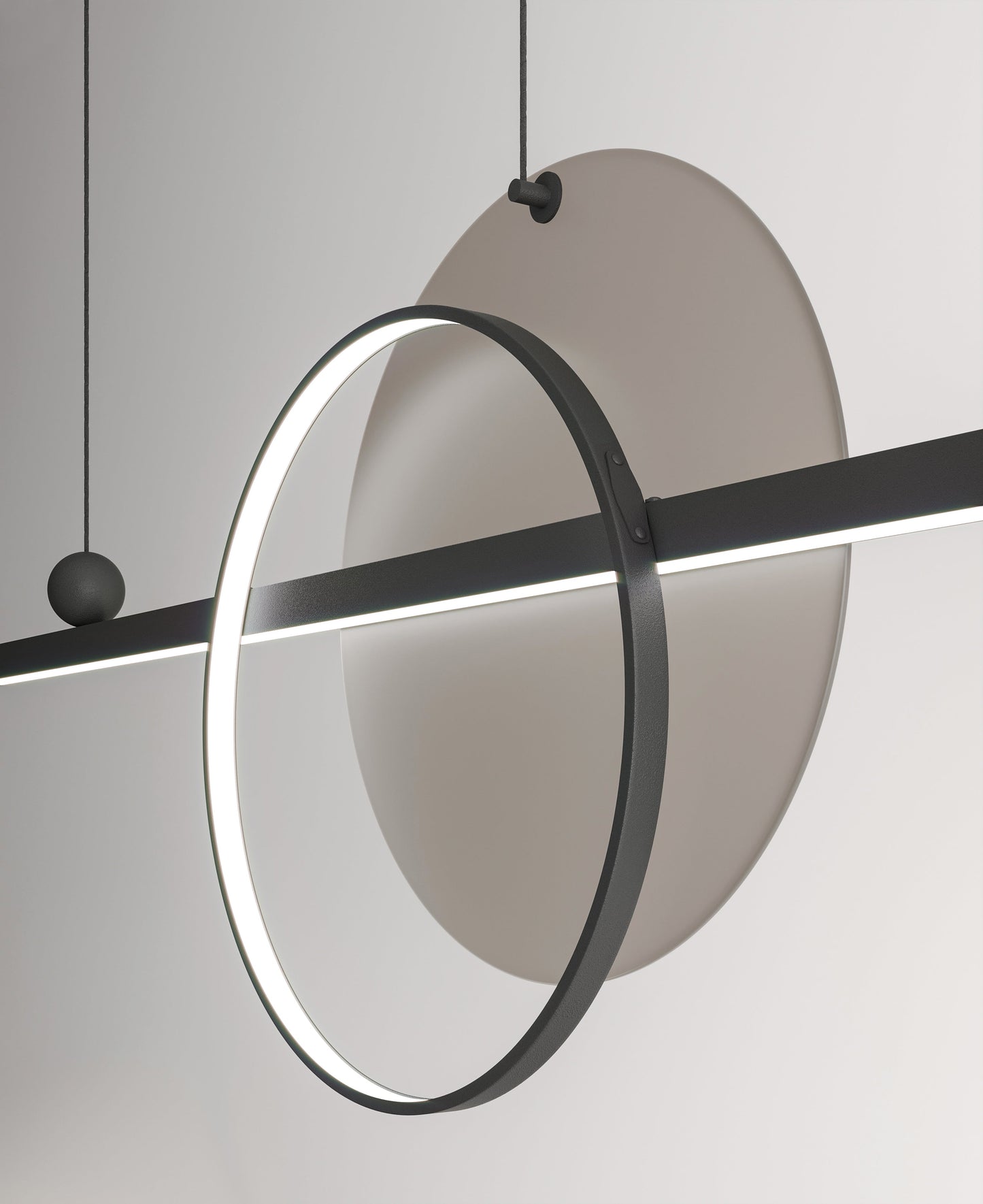 Pendant Lamp Mid glass 1200