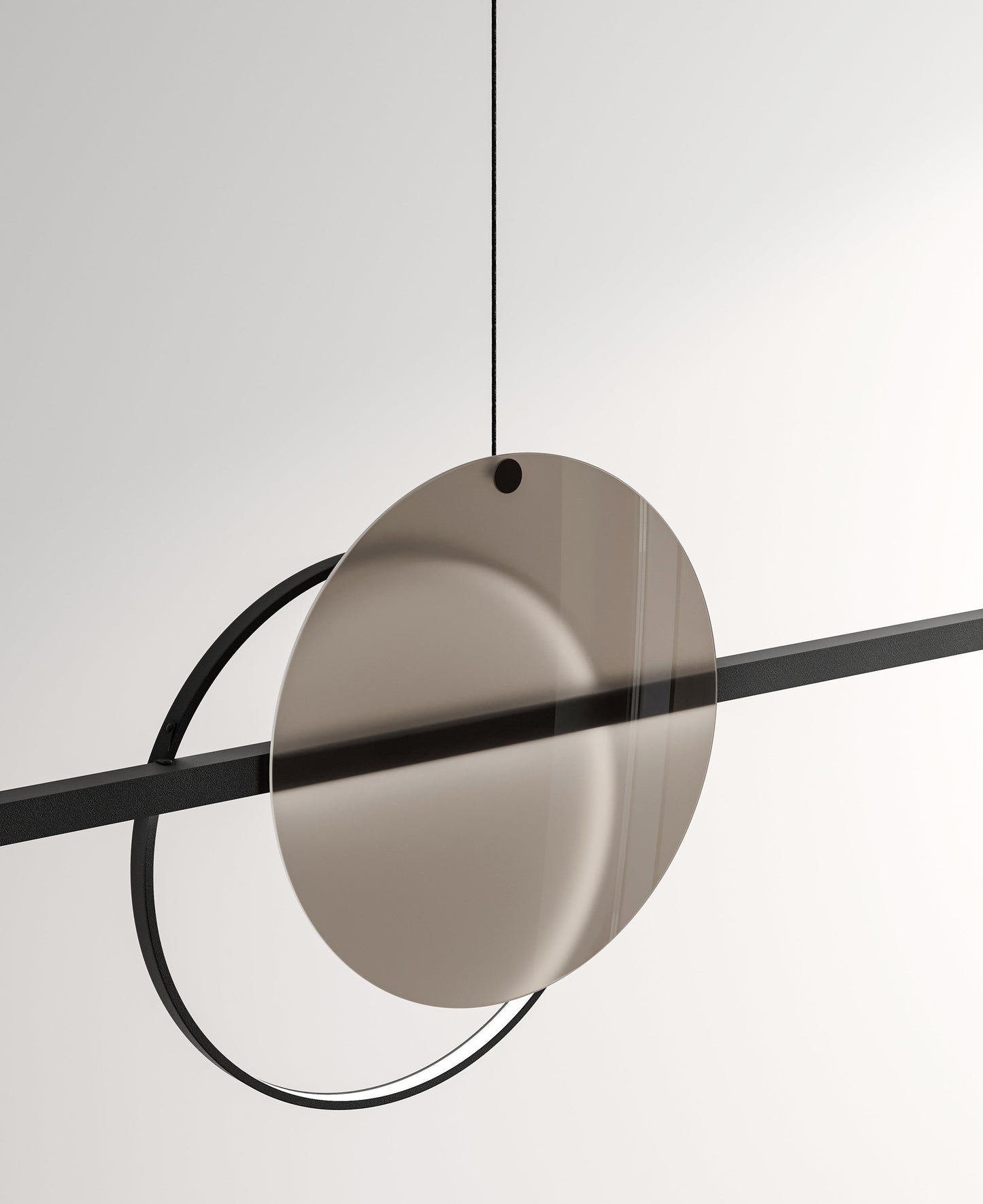 Pendant Lamp Mid glass 1500