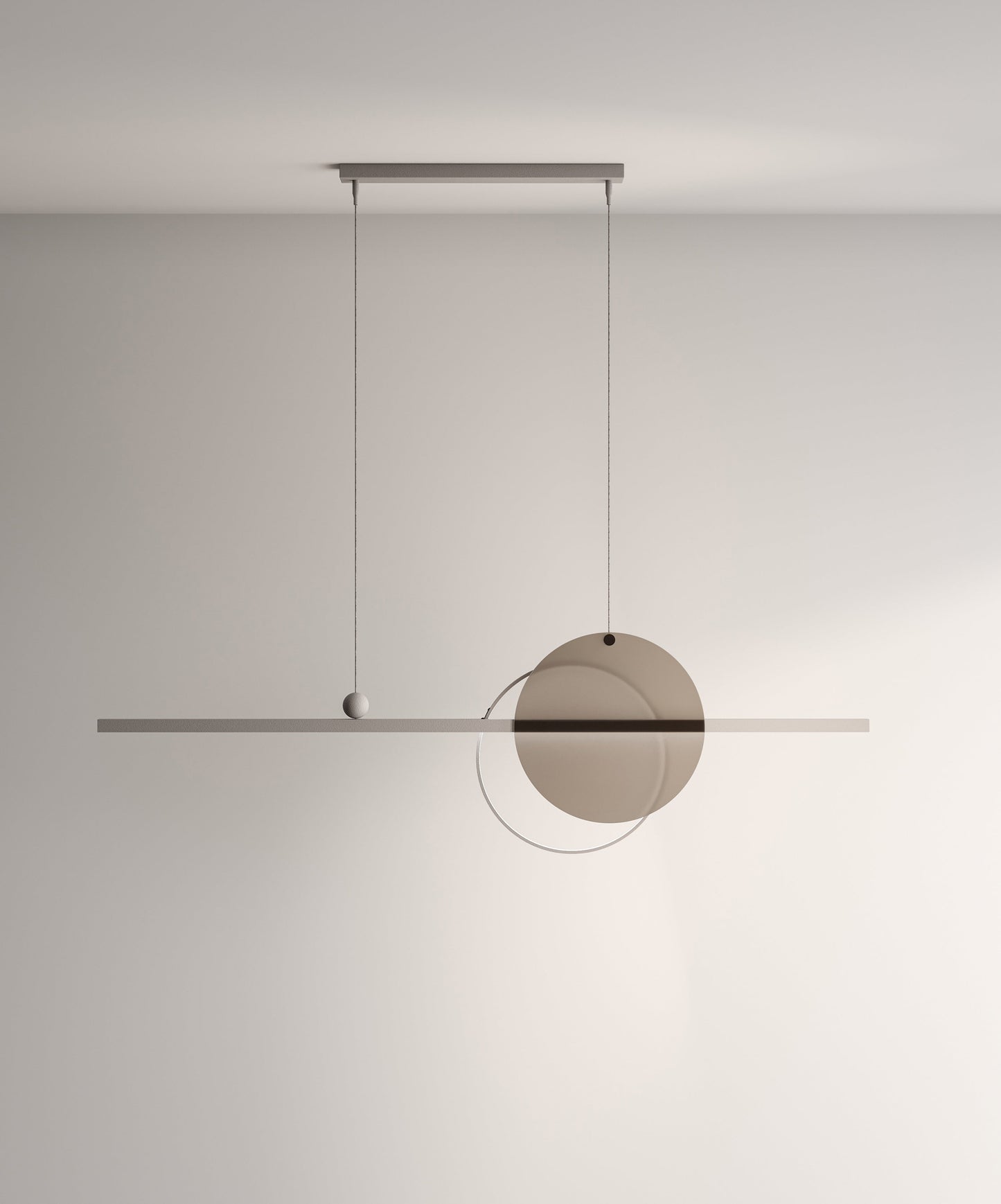 Pendant Lamp Mid glass 1500