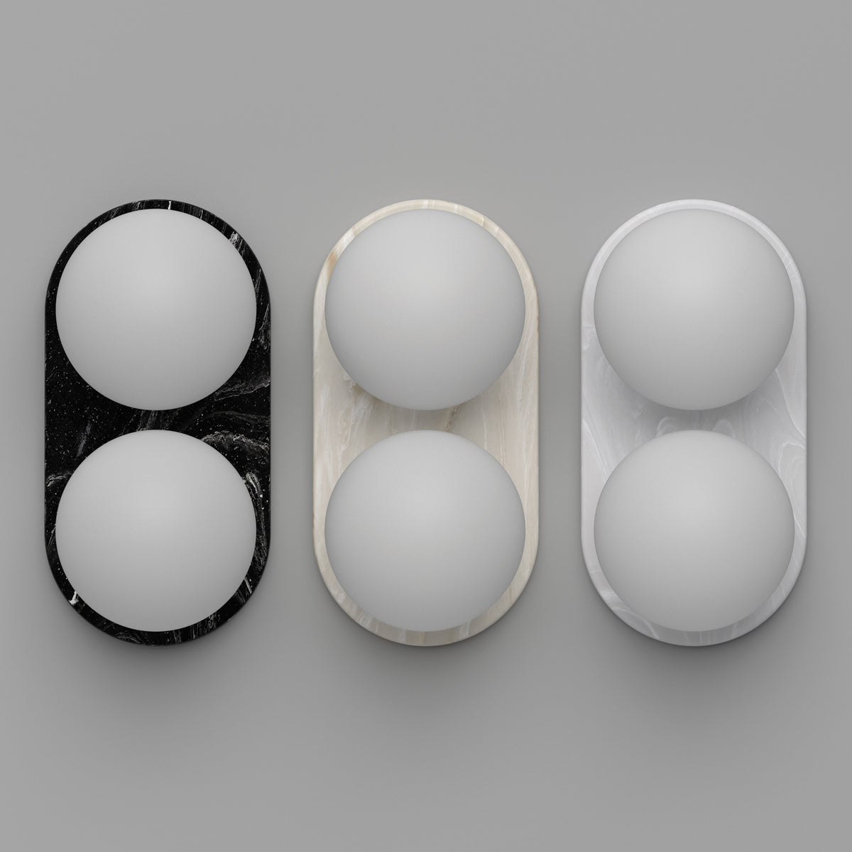 Bubble B Wall Sconce – Artificial Stone