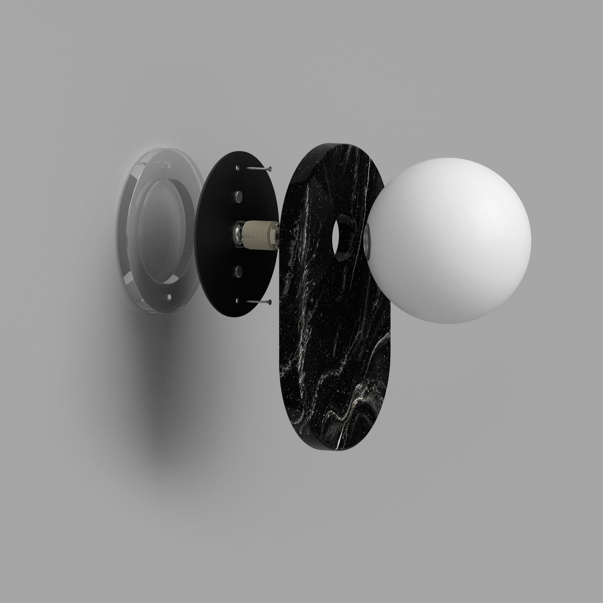 Bubble B2 Artificial Stone Wall Lamp