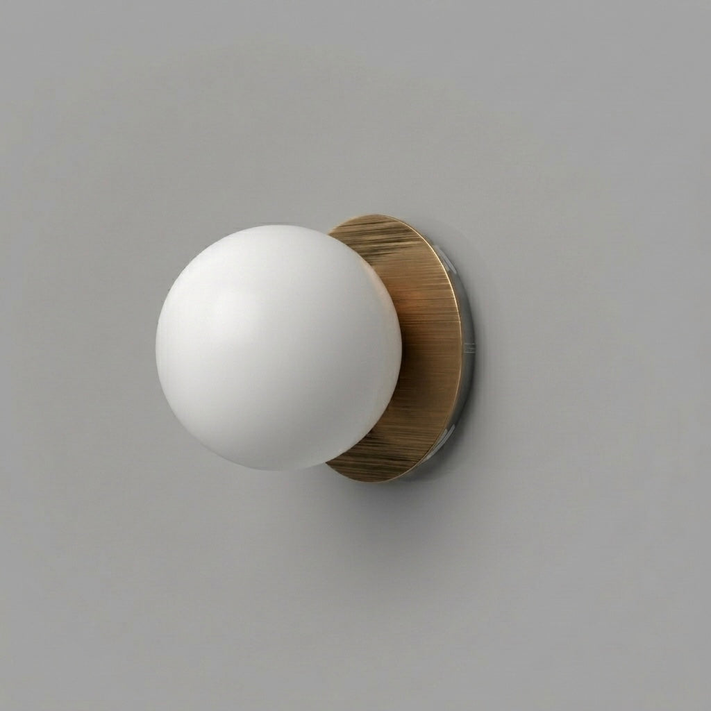 Bubble B1 stainless steel wall lamp