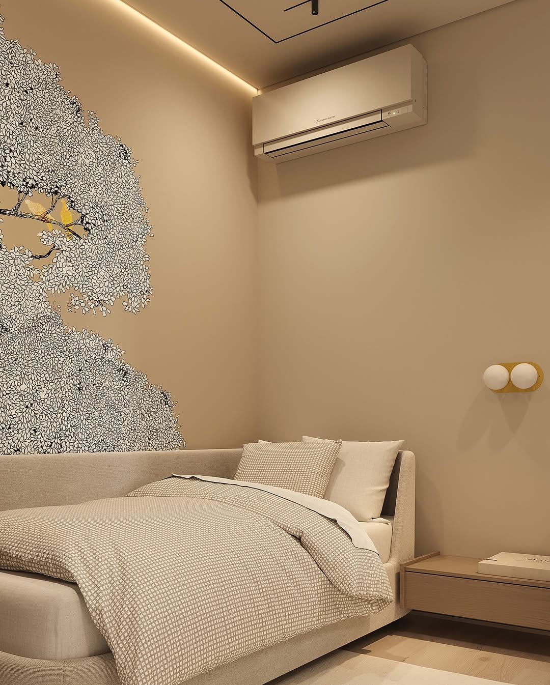 Minimalistic Wall Lamp Bubble B