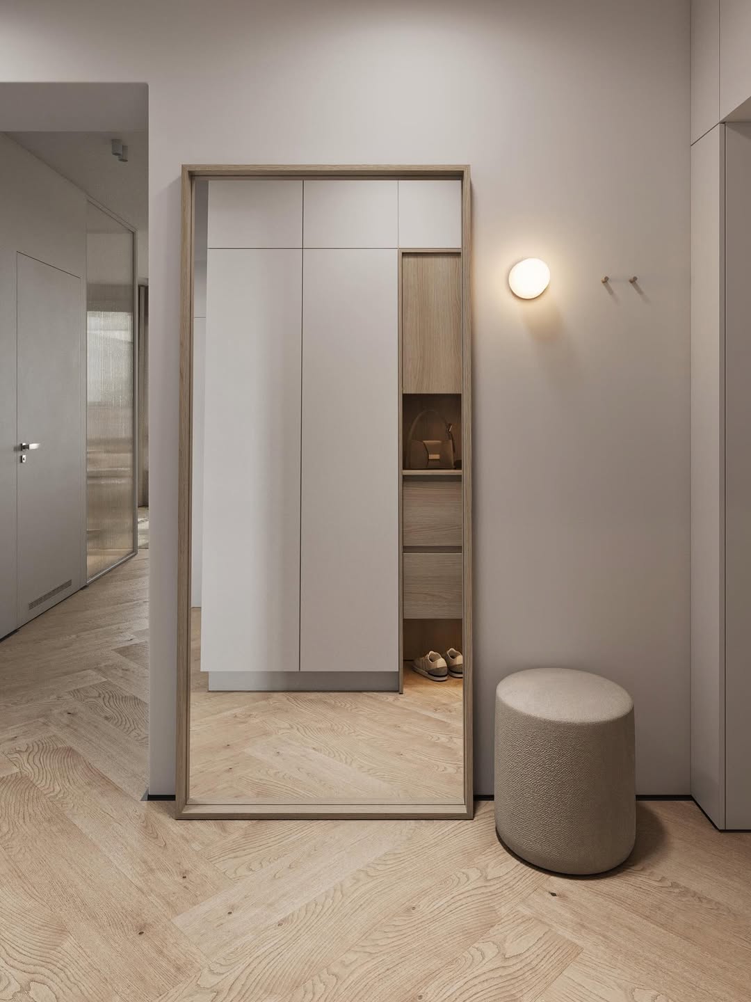 Minimalistic Wall Lamp Bubble B1