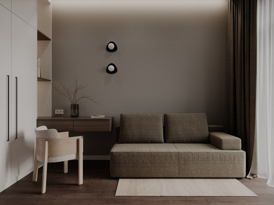 Minimalistic Wall Lamp Bubble B3