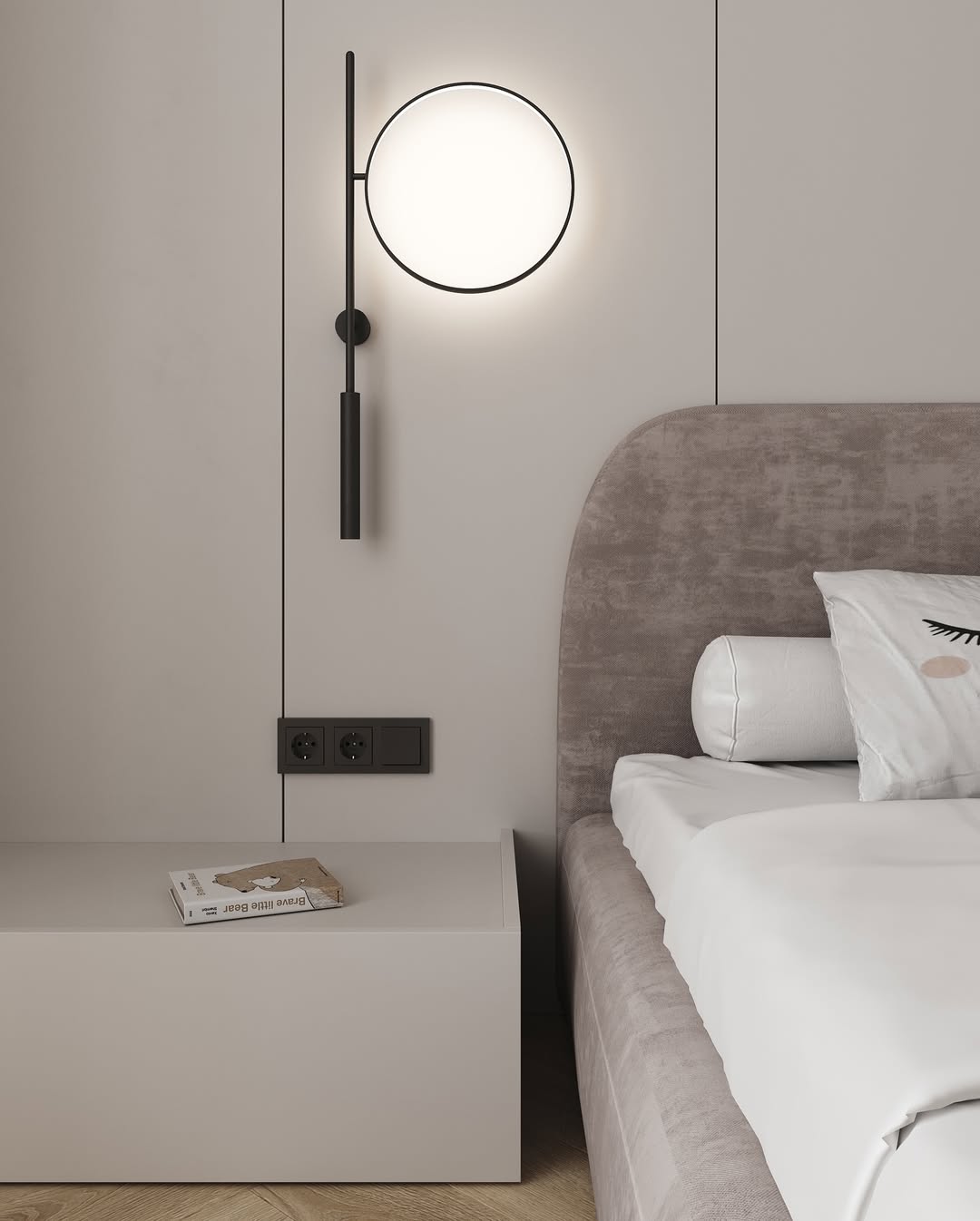 Modern Wall Lamp Moonlight B