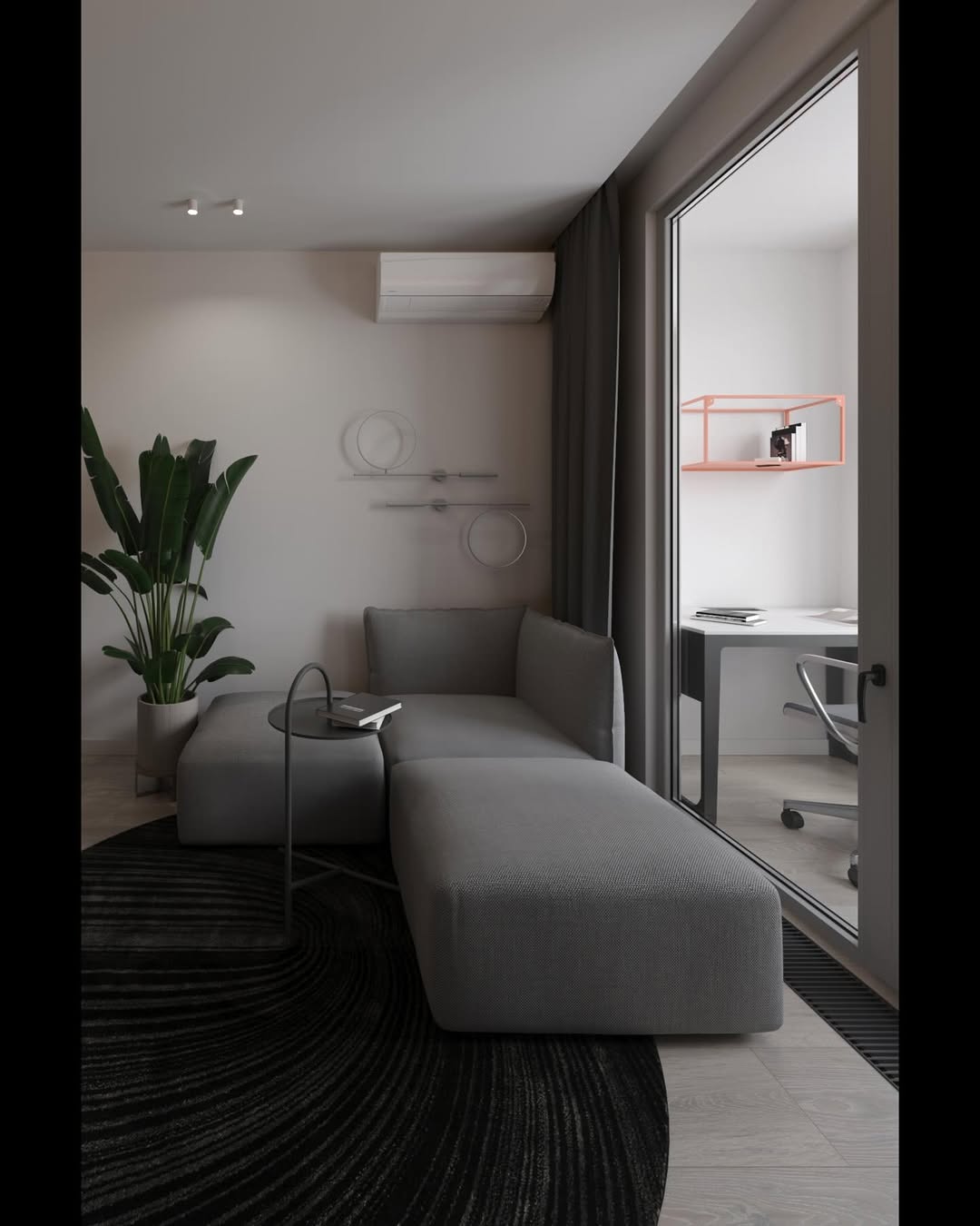 Modern Wall Lamp Moonlight B