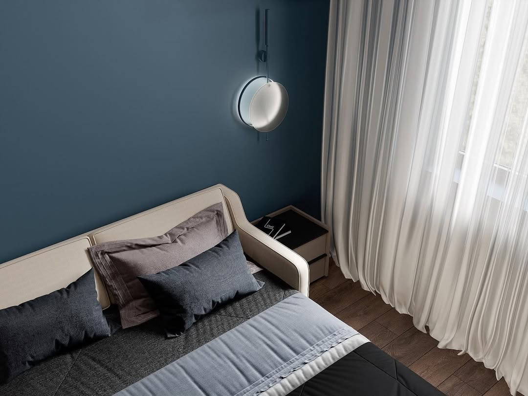 Modern Wall Lamp Mid Glass B