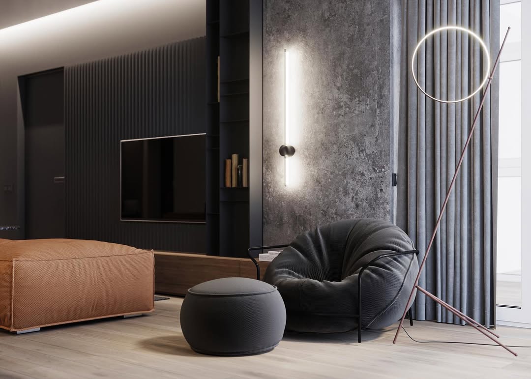 Modern Floor Lamp Moonlight F