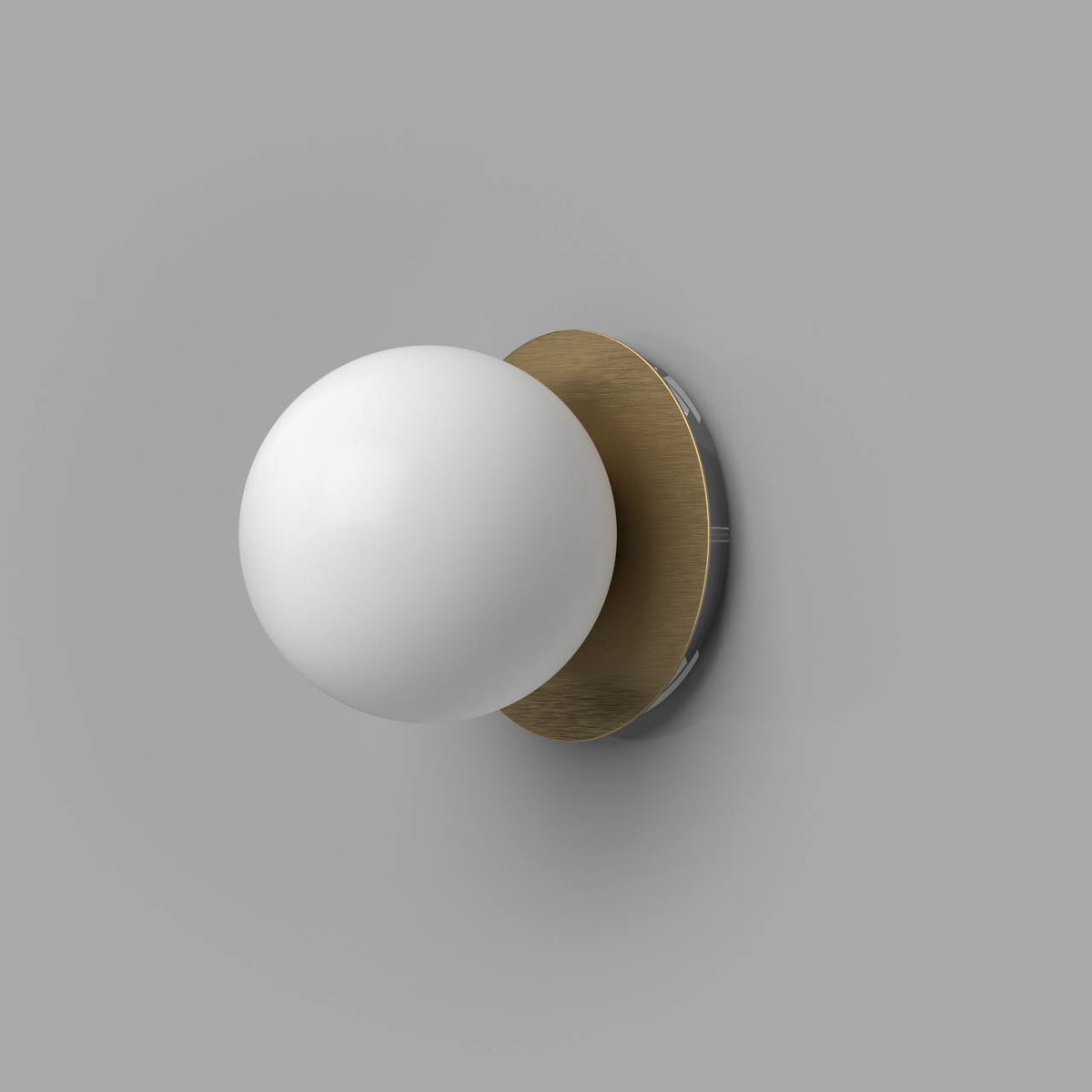 Bubble B1 stainless steel wall lamp